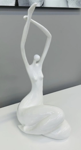Sitting Hands Up Sculpture